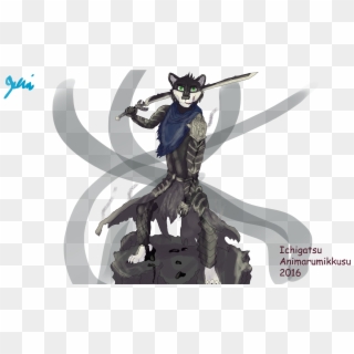 Wulfie Dark Souls Style - Action Figure Clipart