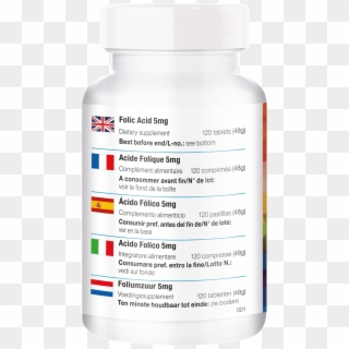 Folic Acid 5mg - Prescription Drug Clipart