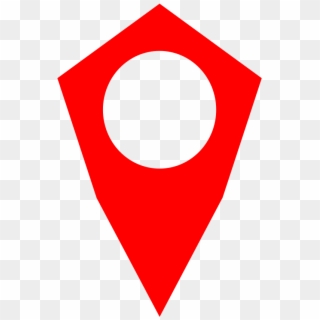 File - Map Pin - Svg - Circle Clipart