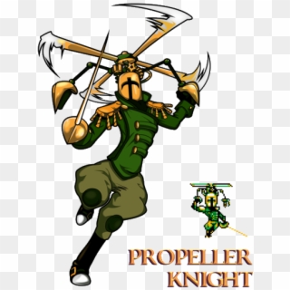 Undefined - Shovel Knight Propeller Knight Clipart