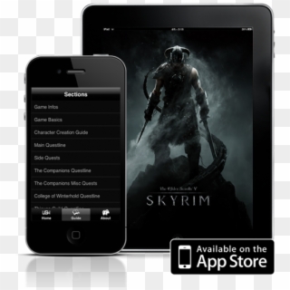 Skyrim Edition Available On Iphone And Ipad - Available On The App Store Clipart