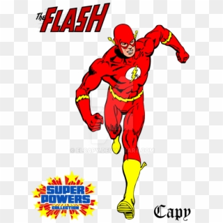 The Flash By Elcapy - Flash Super Powers Art Clipart