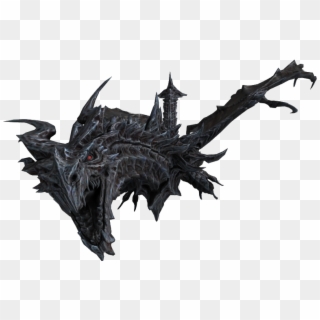 Recapitulative Of The Additional Objects For Xnalara - Skyrim Dragon Alduin Png Clipart