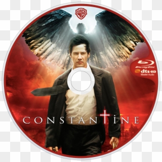 Constantine Bluray Disc Image - Poster Film Constantine Clipart