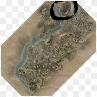 Support[dai Spoilers] How Do I Get To The Circled Area - Dragon Age Inquisition Exalted Plains Map Clipart