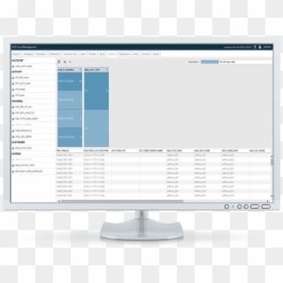Sas Fraud Management Showing Risk Exploration On Desktop - Sas Healthcare Payment Integrity Visualization Clipart