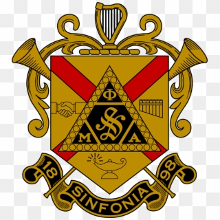 Currentarms Or Emblem Phi Mu Alpha Sinfonia Fraternity - Phi Mu Alpha Sinfonia Logo Clipart