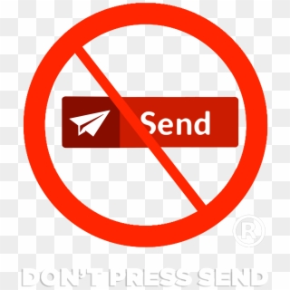 Don't Press Send Logo - Gloucester Road Tube Station Clipart
