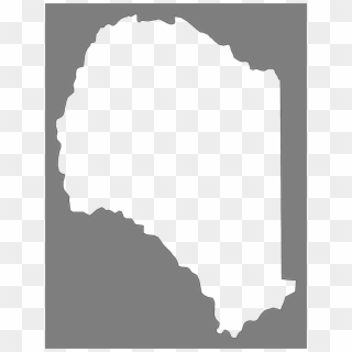 A Plain Frame Map Of Suwannee - Monochrome Clipart