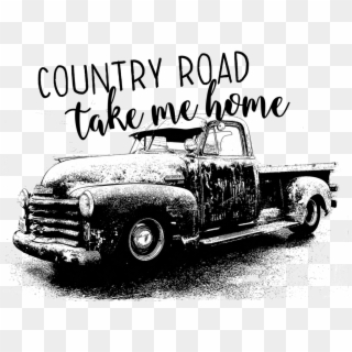 Loving Every Single Part Of This T-shirt - Country Road Take Me Home Png Clipart
