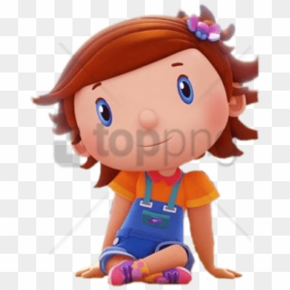 Free Png Download Helen Sitting On The Floor Clipart - Cartoon Transparent Png