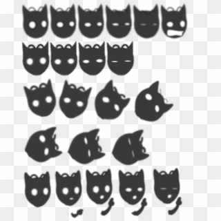 I Can Incorporate Other Body Parts In Sprites Of Various - Unity Cat Sprite Sheet Clipart