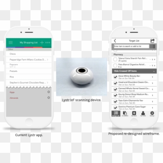 Lystr Is A Connected Iot Home Device That Has A Built-in - Iphone Clipart