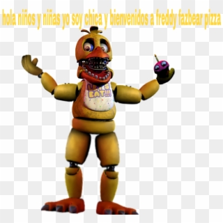 #unwithered Unwithered Chica #fnaf #scoot Cawnton - Unwithered Chica Full Body Clipart