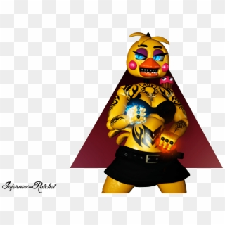 Sfm Fnaf Anime Chica , Png Download - Toy Chica Anthro Clipart