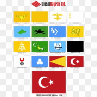 Eski Türk Devletleri Bayrakları - Osmanlı Devleti Bayrağı Clipart