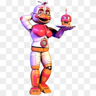 Modelfuntime Chica's Pose - Cartoon Clipart