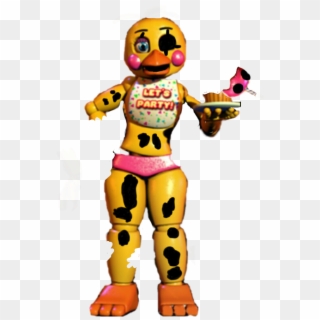 #fnaf Withered Toy Chica - Fnaf Characters Toy Chica Clipart