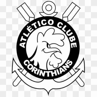 Atletico Clube Corinthians De Caico Rn 01 Logo Black - Vigilante Service Of Ogun State Logo Clipart