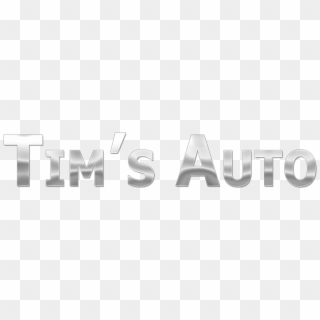Tim's Auto - Sign Clipart