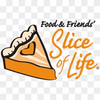 Helping People And Pets, One Pie At A Time - Slice Of Life Food And Friends Clipart