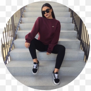 Comfort - Baddie Outfit With Vans Clipart