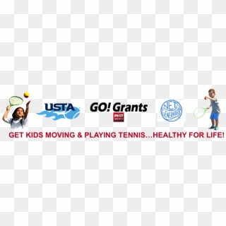 Grants With Usta Net Generation Get Kids Moving - Graphic Design Clipart