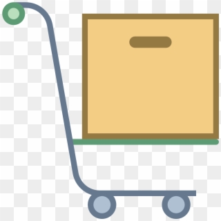 Sell Stock Icon - Blue Shopping Bag Icon Clipart