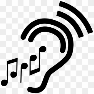 Ear Listening To Music Clipart