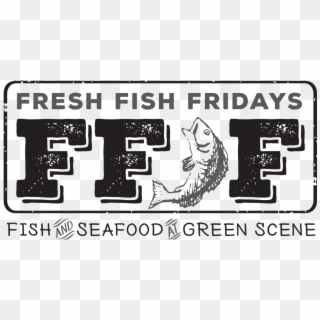 Fresh Fish Fridays - Poster Clipart
