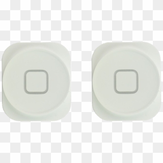 Iphone 5 Home Button White X2 - Plastic Clipart