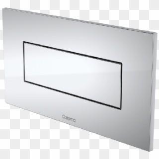 Caroma Invisi Series Ii® Metal Rectangular Single Flush Clipart
