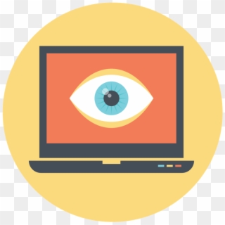 Eye Surveillance - Circle Clipart