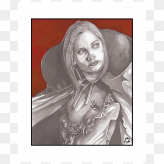 Buffy The Vampire Slayer Print - Sketch Clipart
