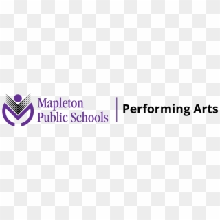 Mapleton Logo, Performing Arts - Lilac Clipart