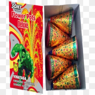 10, Flowerpots Deluxe - Russian Candy Clipart