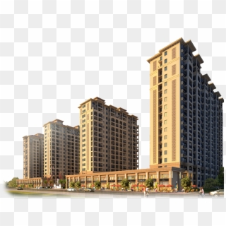 Real Building Kalwa, Apartment House High-rise Thane - Apartment Png Clipart
