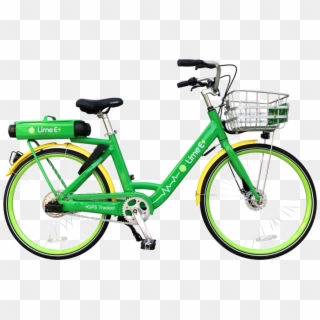 Lime E Electric Assist Bike - Electric Assist Bike Lime Clipart