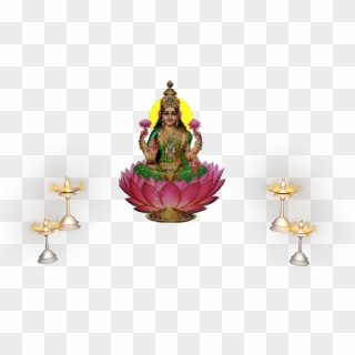Lakshmi Maa View - Sacred Lotus Clipart