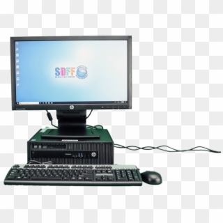 Hp Elitedesk - Desktop Computer Clipart