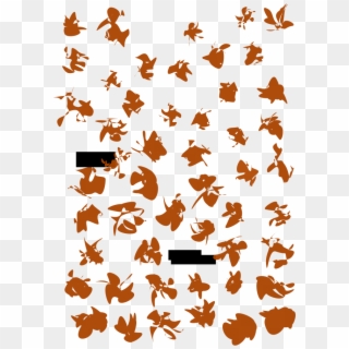 Cartoons And Faces Png - Falling Leaves Transparent Animation Clipart