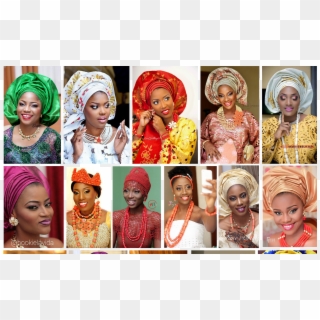 Loveweddingsng Traditional Bridal Looks We Love Volume - Collage Clipart