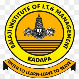 Balaji Logo - Balaji Institute Of It And Management Kadapa Clipart