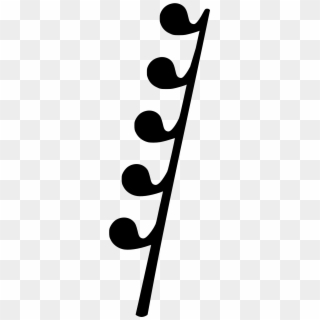 Music Note Musical Notation Symbol - 128th Rest Clipart