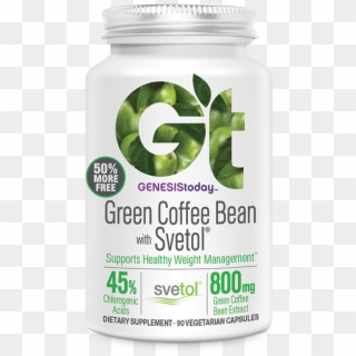 Genesis Today Green Coffee Bean - Gt Green Coffee Bean Clipart