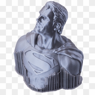 Ivi 3d Printed Superman - Bust Clipart