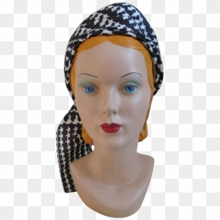 Sweet Little Turban From The Late 1960s Early 1970s - Mannequin Clipart