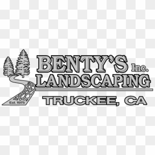 Benty's Landscaping In Truckee, - Calligraphy Clipart