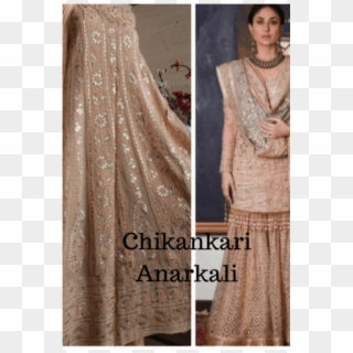 Chikankari Suits- The Classic Lucknowi Art Blends In - Gown Clipart