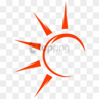 Free Png Half Sun Png Images Transparent - Half Sun Rays Vector Clipart